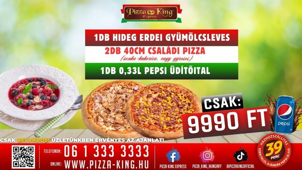 Pizza King Győr - Online rendelés - Házhoz szállítás