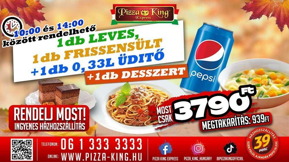 Pizza King Győr - Online rendelés - Házhozszállítás